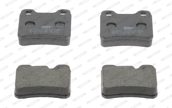 FERODO fékbetétkészlet, tárcsafék - FDB586 - TothCarparts