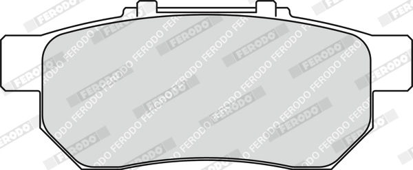 FERODO fékbetétkészlet, tárcsafék - FDB778 - TothCarparts