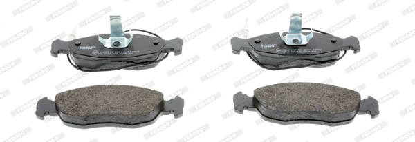 FERODO fékbetétkészlet, tárcsafék - FDB876 - TothCarparts