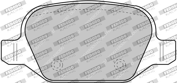 FERODO RACING fékbetétkészlet, tárcsafék - FDS1349 - TothCarparts