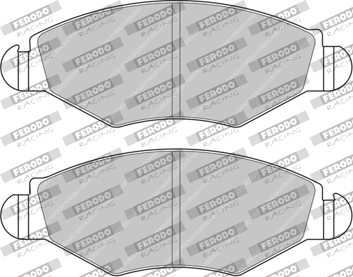 FERODO RACING fékbetétkészlet, tárcsafék - FDS1378 - TothCarparts