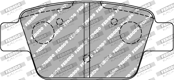 FERODO RACING fékbetétkészlet, tárcsafék - FDS1469 - TothCarparts