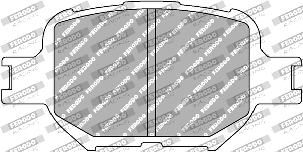 FERODO RACING fékbetétkészlet, tárcsafék - FDS1528 - TothCarparts