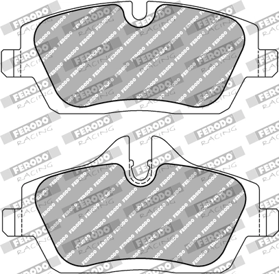 FERODO RACING fékbetétkészlet, tárcsafék - FDS1747 - TothCarparts