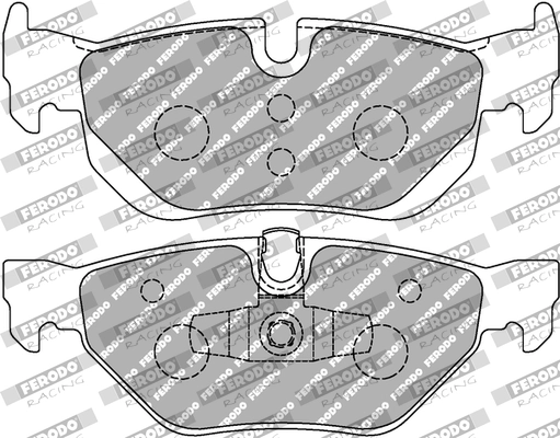 FERODO RACING fékbetétkészlet, tárcsafék - FDS1807 - TothCarparts
