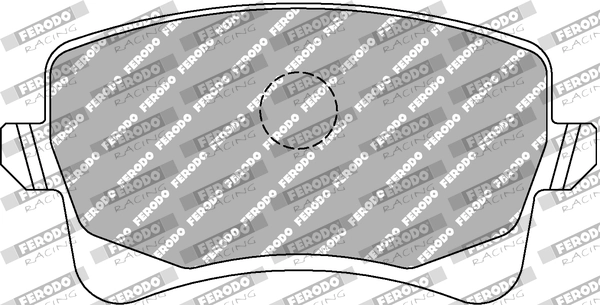 FERODO RACING fékbetétkészlet, tárcsafék - FDS4050 - TothCarparts