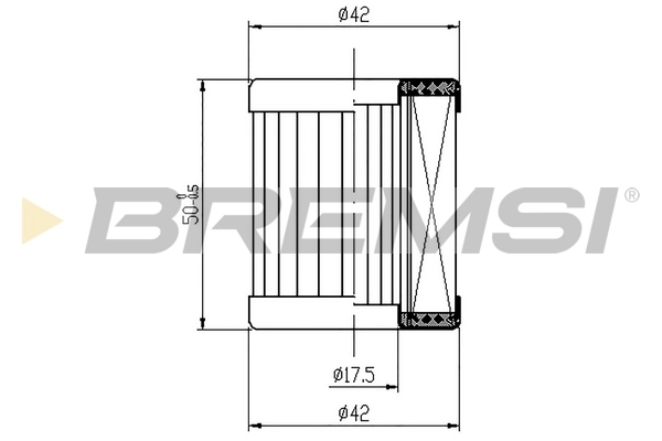 BREMSI Üzemanyagszűrő - FE0325 - TothCarparts