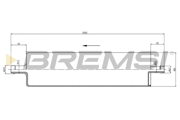 BREMSI Üzemanyagszűrő - FE1017 - TothCarparts