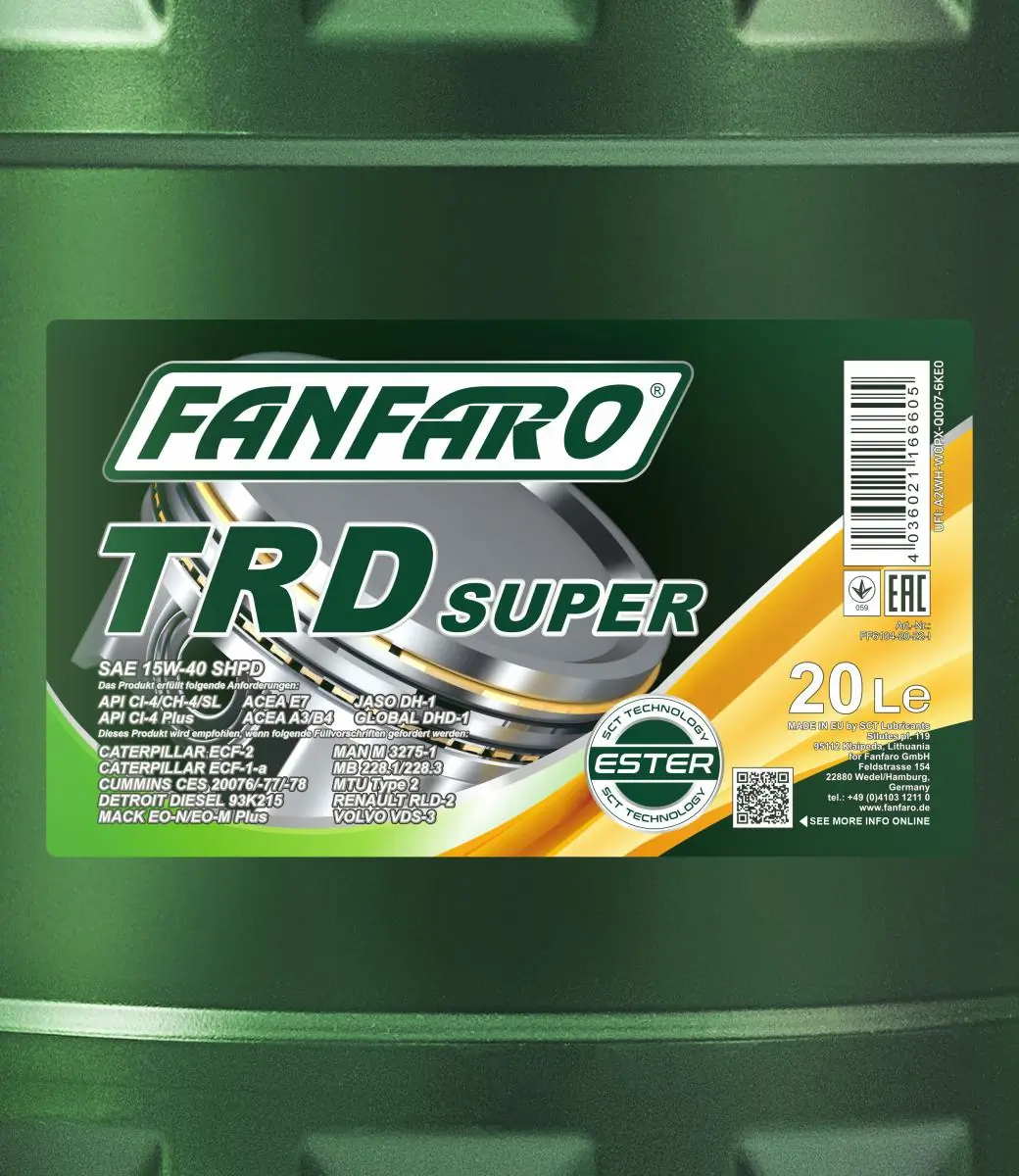 SCT - MANNOL motorolaj - FF6104-20 - TothCarparts