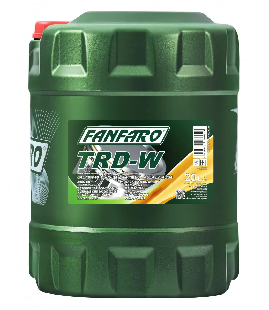 SCT - MANNOL motorolaj - FF6105-20 - TothCarparts