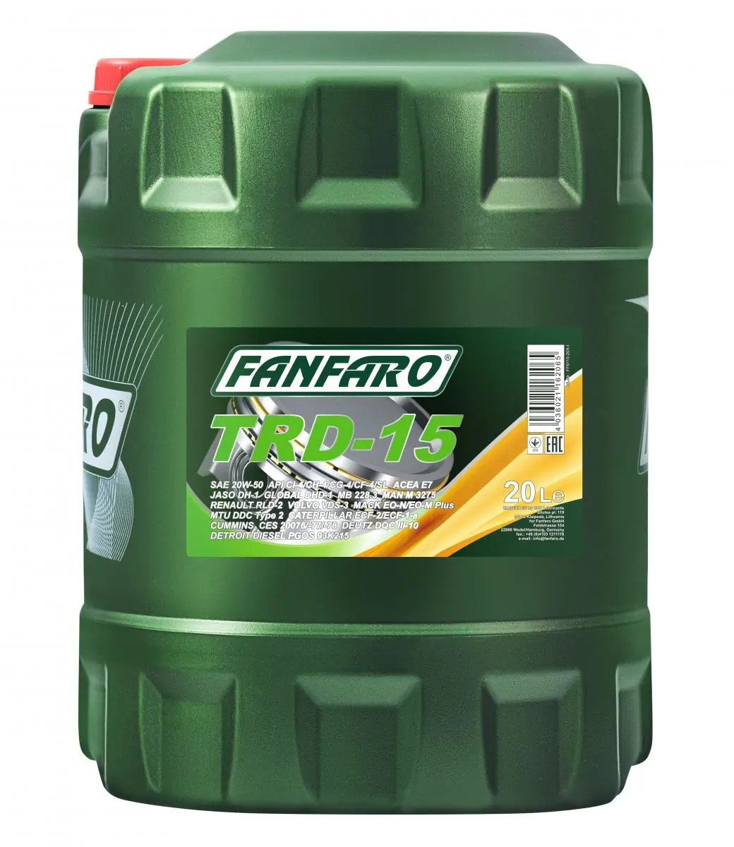 SCT - MANNOL motorolaj - FF6115-20 - TothCarparts