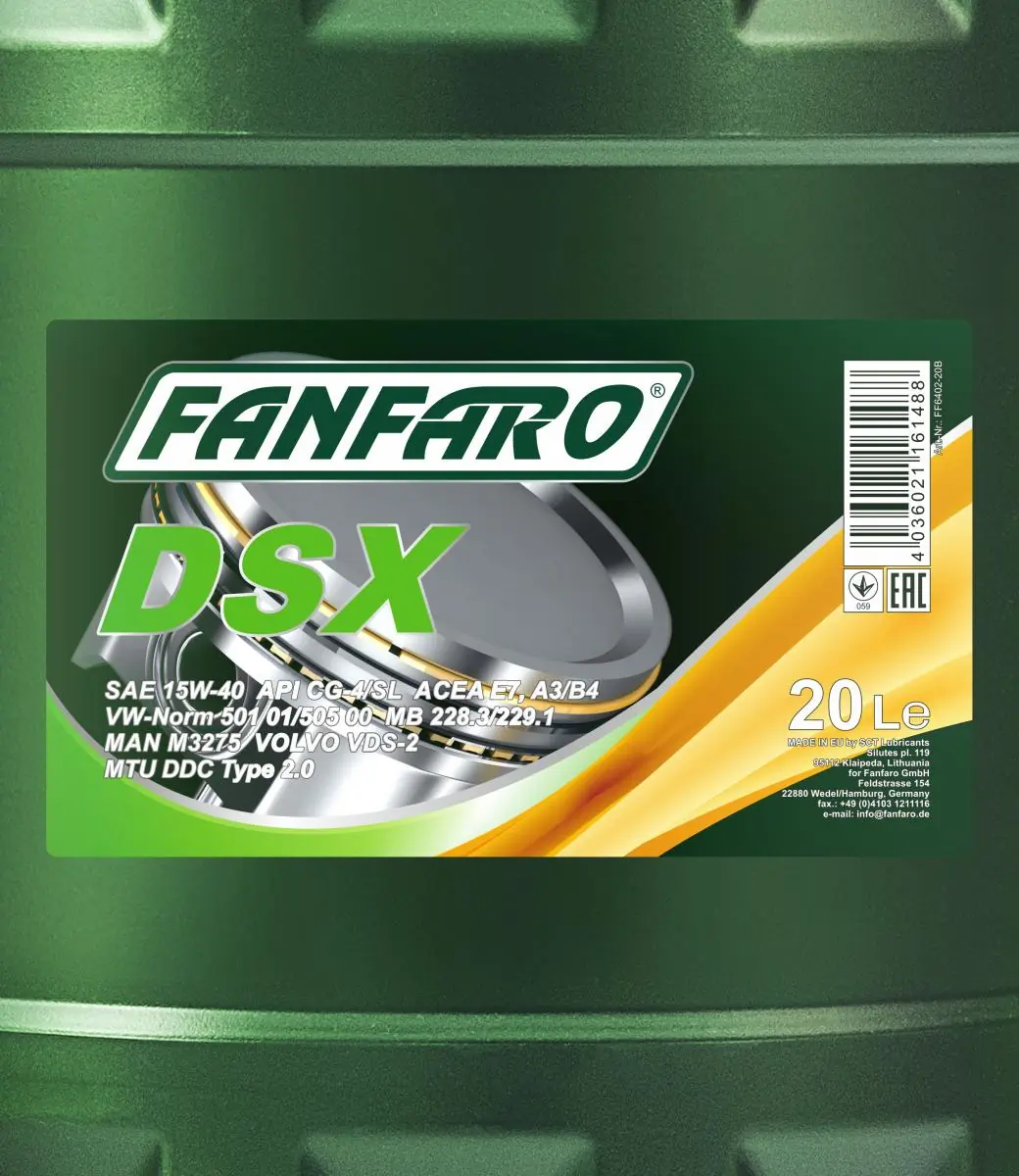 SCT - MANNOL motorolaj - FF6402-20 - TothCarparts