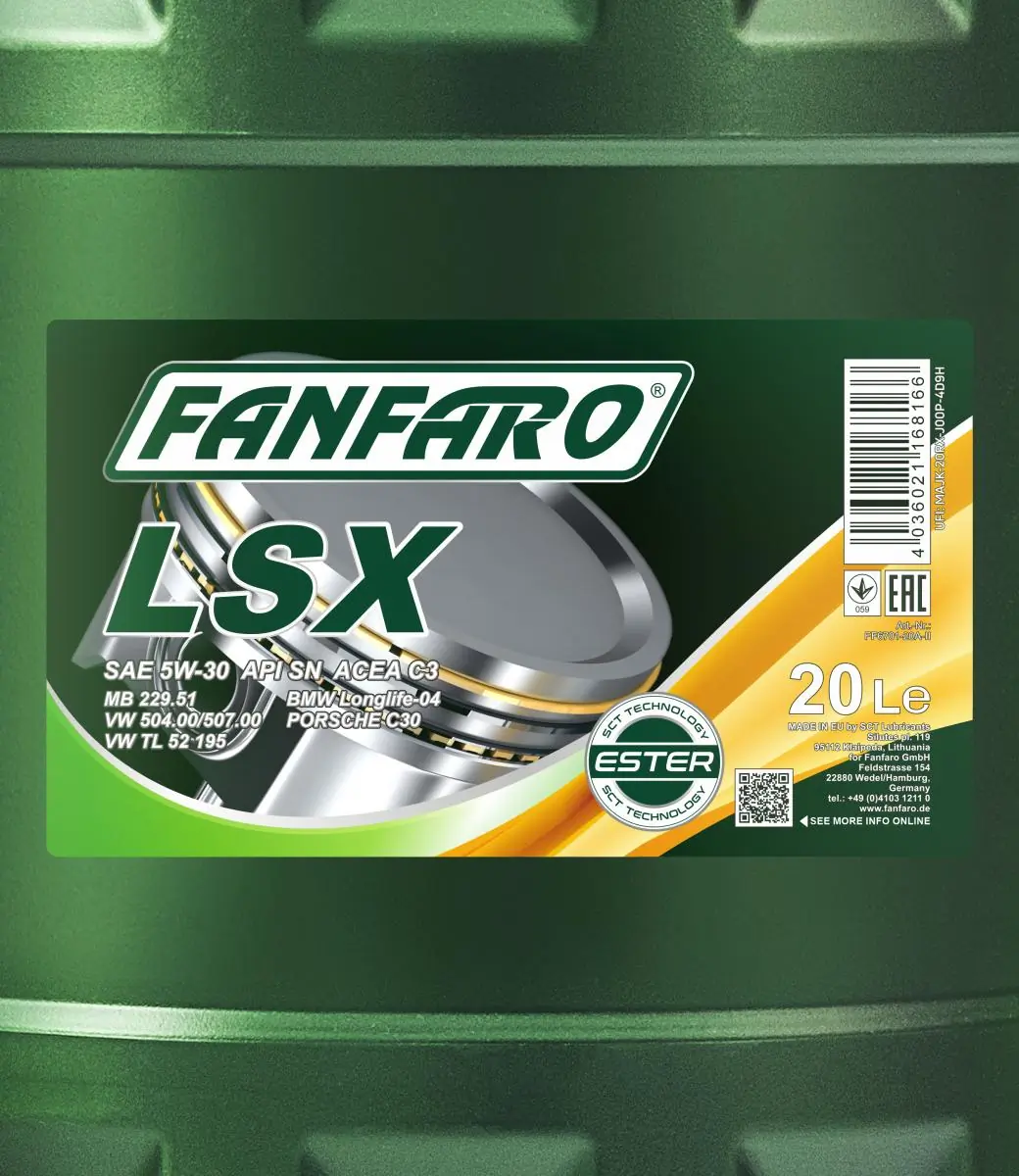 SCT - MANNOL motorolaj - FF6701-20 - TothCarparts