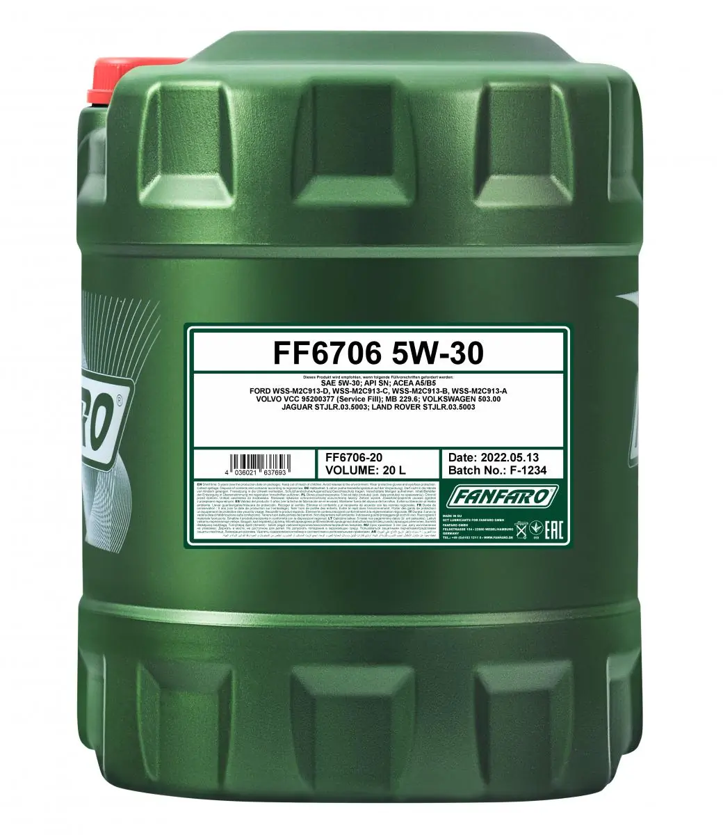 SCT - MANNOL motorolaj - FF6706-20 - TothCarparts