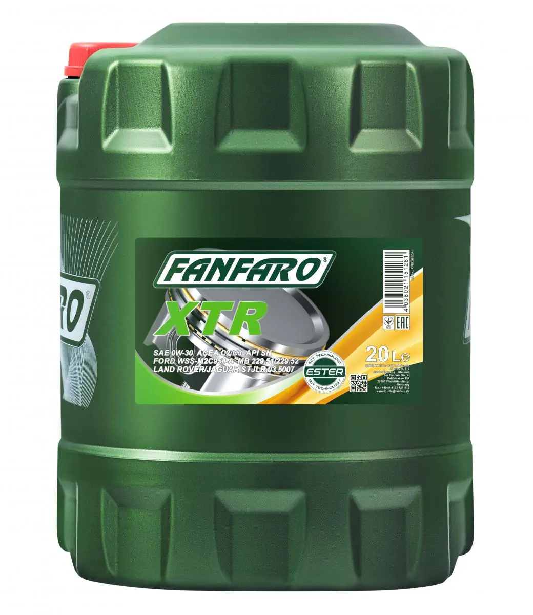 SCT - MANNOL motorolaj - FF6726-20 - TothCarparts