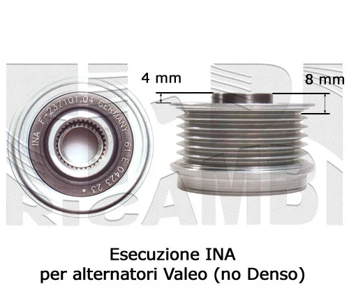 KM International generátor szabadonfutó - FI12200 - TothCarparts