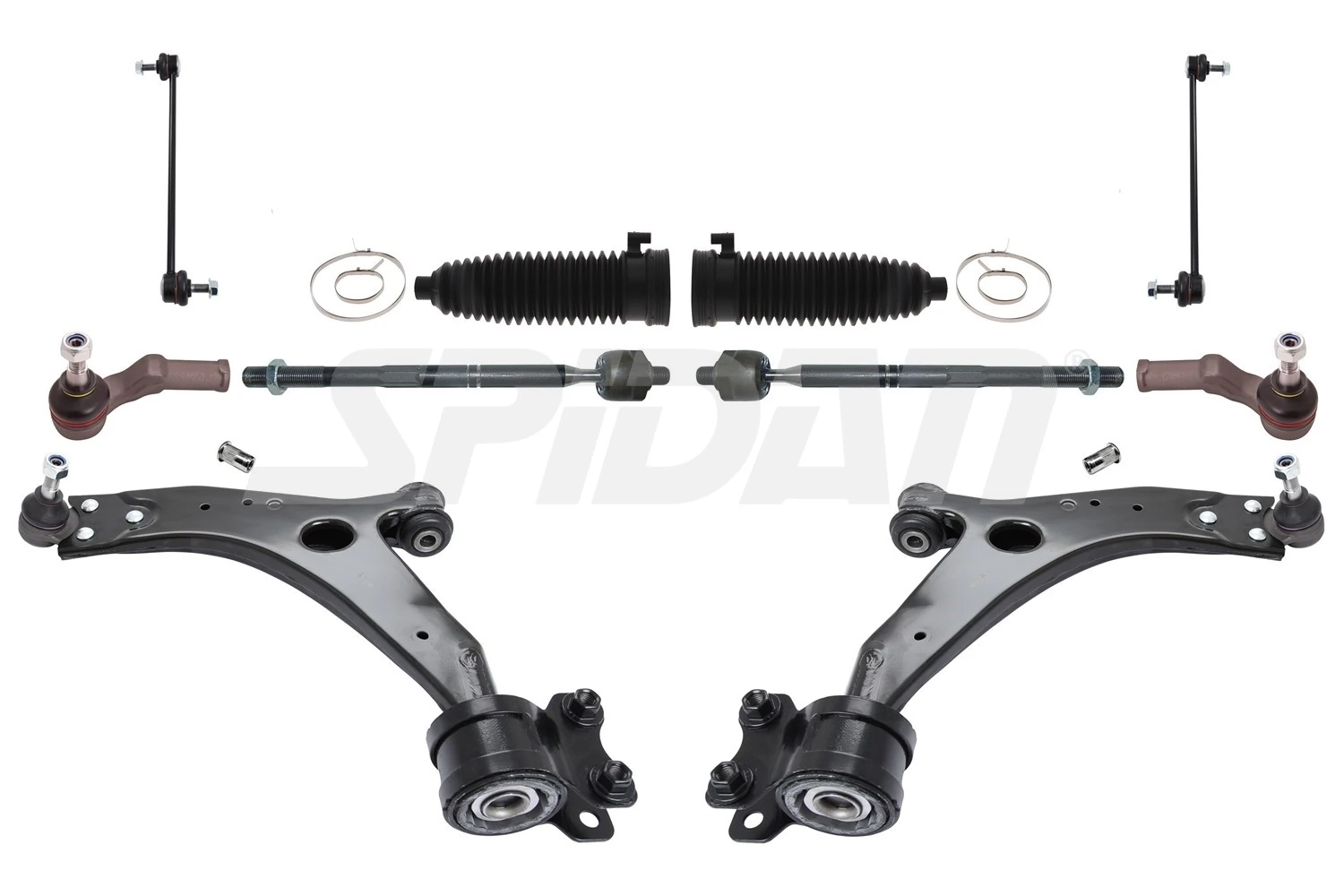 SPIDAN CHASSIS PARTS javítókészlet, keresztlengőkar - 92385 - TothCarparts