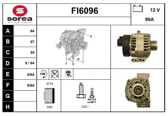 SERA generátor - FI6096 - TothCarparts