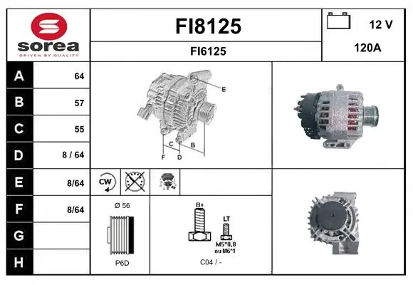 SNRA generátor - FI8125 - TothCarparts