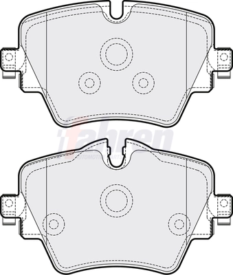 Fahren fékbetétkészlet, tárcsafék - FBP3766 - TothCarparts