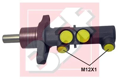 ANDEL főfékhenger - A5587 - TothCarparts