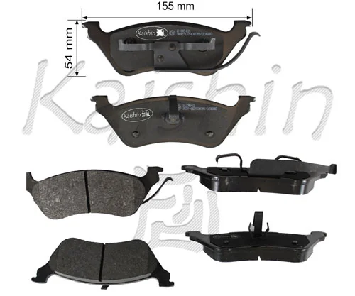 KAISHIN fékbetétkészlet, tárcsafék - FK10043 - TothCarparts
