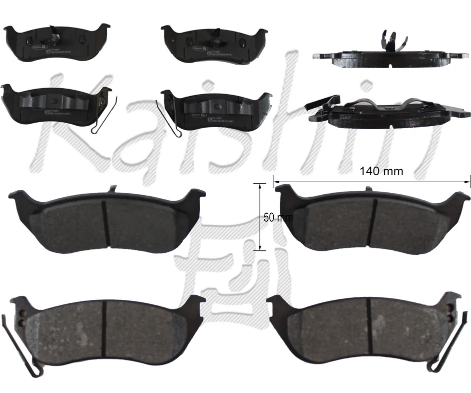 KAISHIN fékbetétkészlet, tárcsafék - FK10067 - TothCarparts