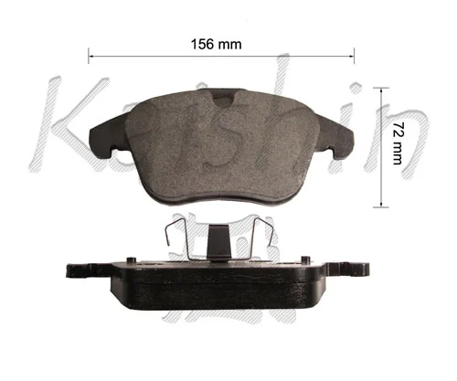 KAISHIN fékbetétkészlet, tárcsafék - FK10159 - TothCarparts