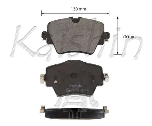 KAISHIN fékbetétkészlet, tárcsafék - FK10228 - TothCarparts