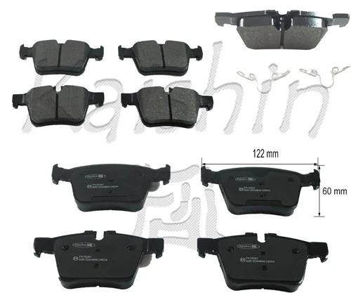 KAISHIN fékbetétkészlet, tárcsafék - FK10241 - TothCarparts