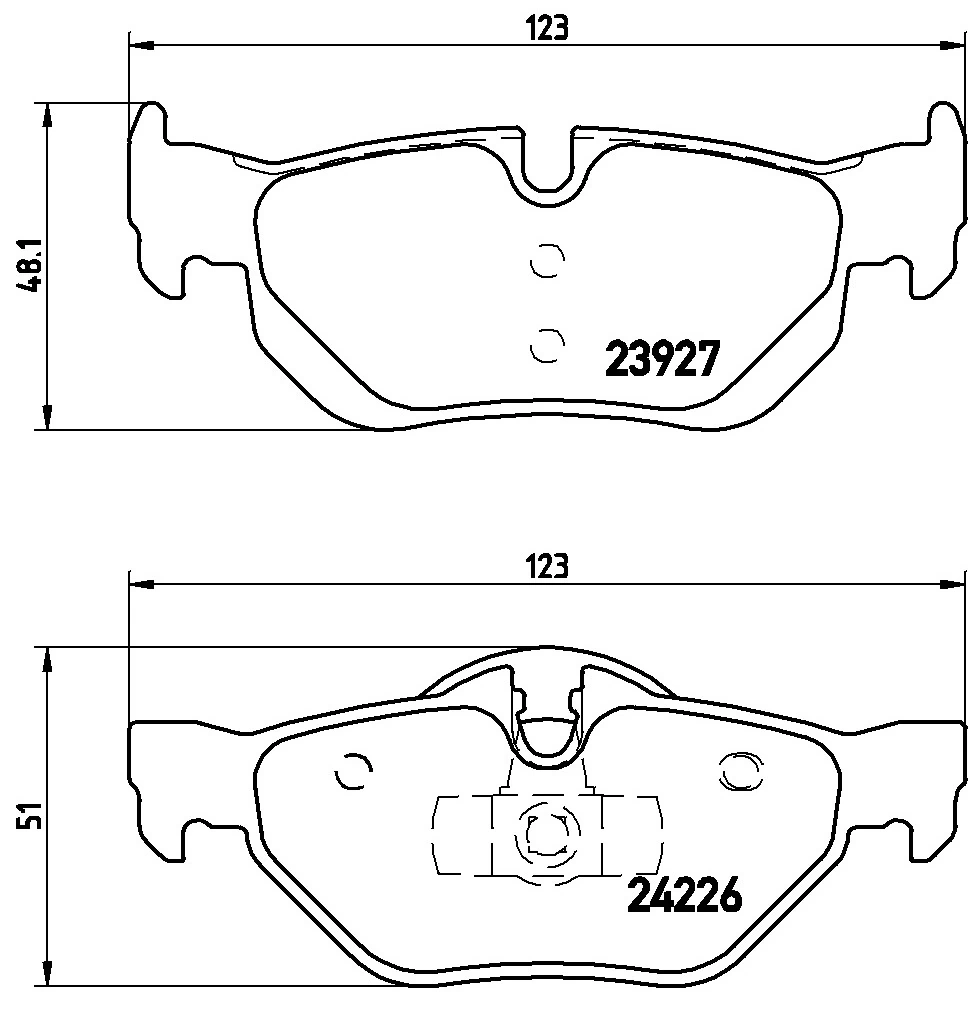 KAISHIN fékbetétkészlet, tárcsafék - FK20032 - TothCarparts
