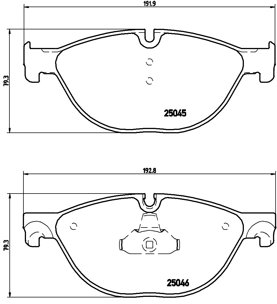 KAISHIN fékbetétkészlet, tárcsafék - FK20126 - TothCarparts