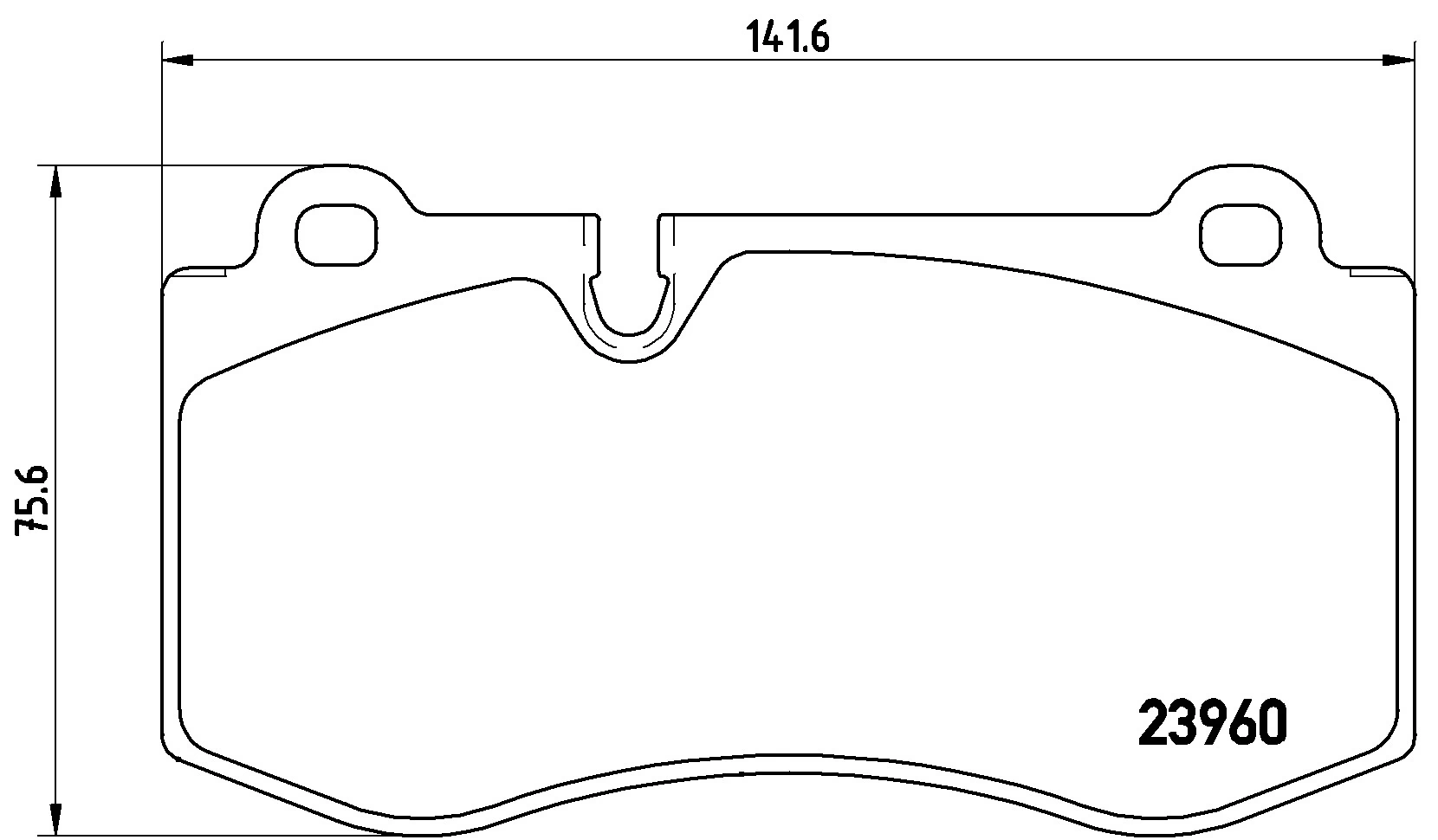 KAISHIN fékbetétkészlet, tárcsafék - FK20133 - TothCarparts