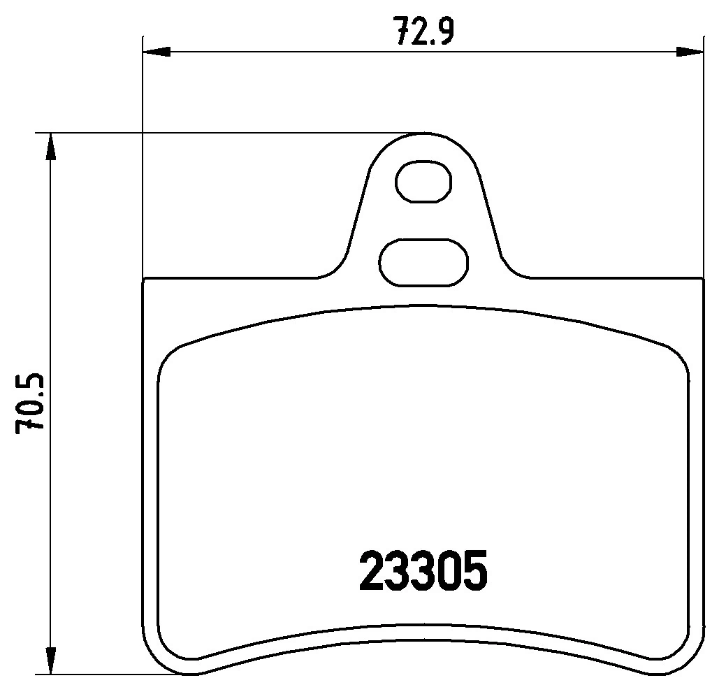 KAISHIN fékbetétkészlet, tárcsafék - FK20138 - TothCarparts