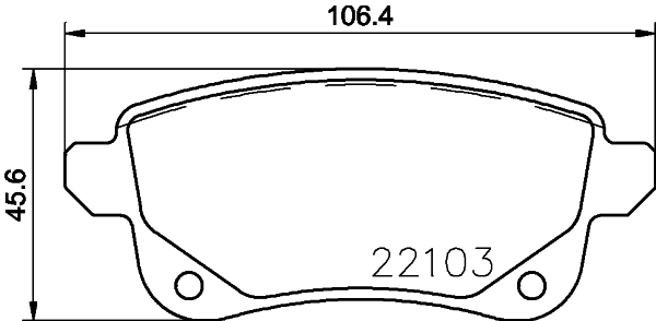 KAISHIN fékbetétkészlet, tárcsafék - FK20198 - TothCarparts