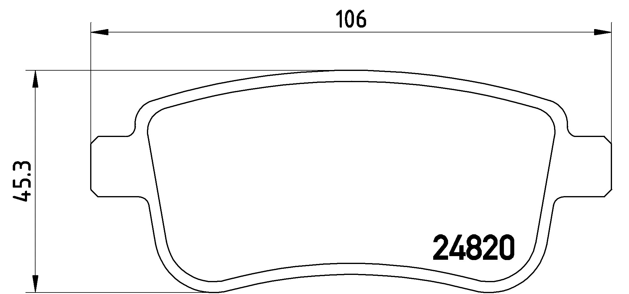 KAISHIN fékbetétkészlet, tárcsafék - FK20218 - TothCarparts