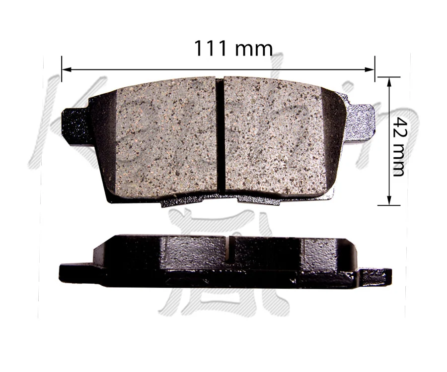 KAISHIN fékbetétkészlet, tárcsafék - FK3143 - TothCarparts