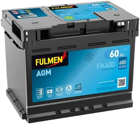 FULMEN Indító akkumulátor - FK600 - TothCarparts
