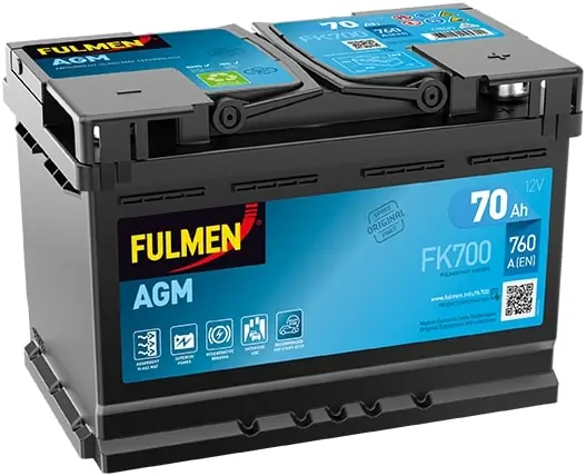 FULMEN Indító akkumulátor - FK700 - TothCarparts