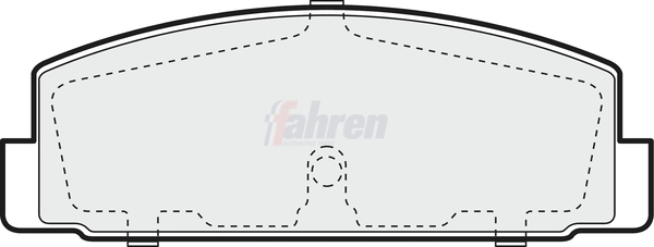 Fahren fékbetétkészlet, tárcsafék - FBP3104 - TothCarparts