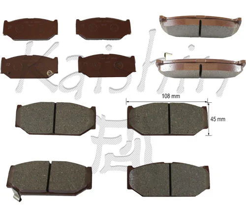 KAISHIN fékbetétkészlet, tárcsafék - FK9039 - TothCarparts