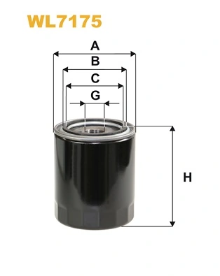 ANDEL olajszűrő - ANF0213 - TothCarparts