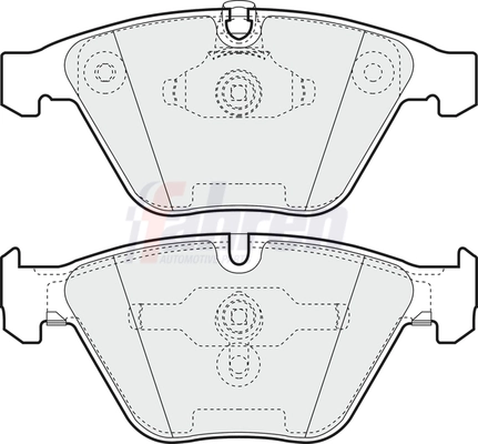 Fahren fékbetétkészlet, tárcsafék - FBP3328 - TothCarparts