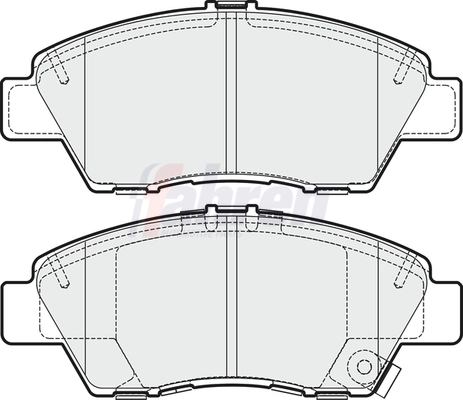 Fahren fékbetétkészlet, tárcsafék - FBP3252 - TothCarparts