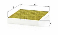 MANN-FILTER szűrő, utastér levegő - FP 2442 - TothCarparts
