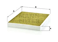 MANN-FILTER szűrő, utastér levegő - FP 2757 - TothCarparts