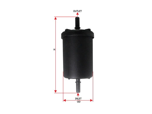 SAKURA Automotive Üzemanyagszűrő - FS-18370 - TothCarparts