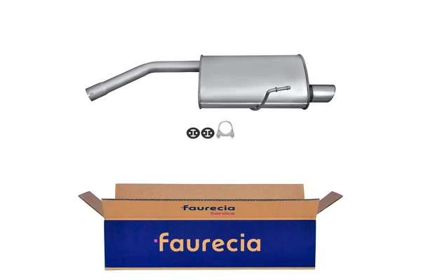 Faurecia hátsó hangtompító - FS01180 - TothCarparts