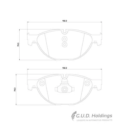 Safeline fékbetétkészlet, tárcsafék - D4203 - TothCarparts