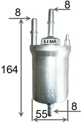 Azumi Üzemanyagszűrő - FSP33061B - TothCarparts